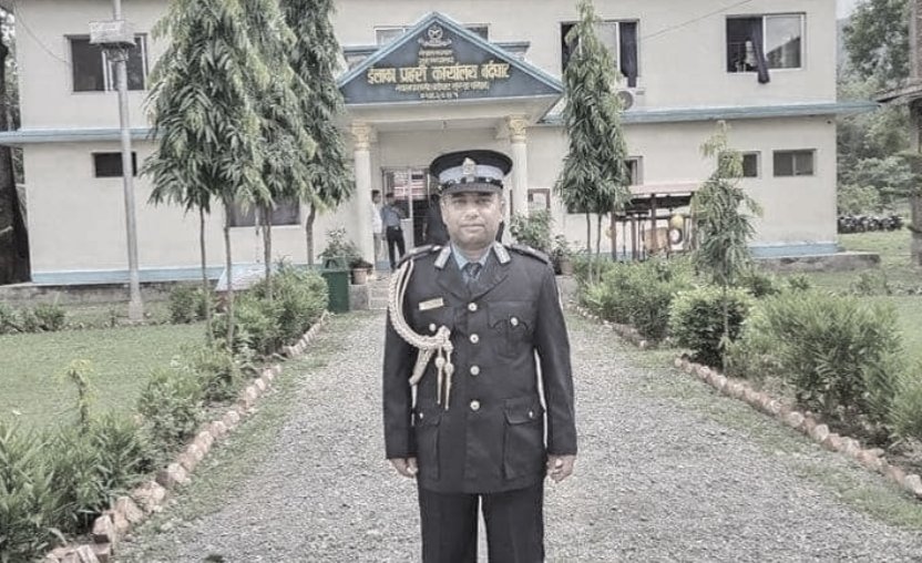 मोटरसाइकलको ठक्करबाट प्रहरी निरीक्षक (इन्सपेक्टर)मृत्यु