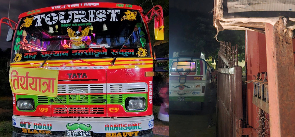 बसको झ्यालबाट टाउको निकाल्दा गेटमा ठोक्किएर किशोरीको मृत्यु, प्रहरीद्वारा सतर्कता अपनाउन आग्रह