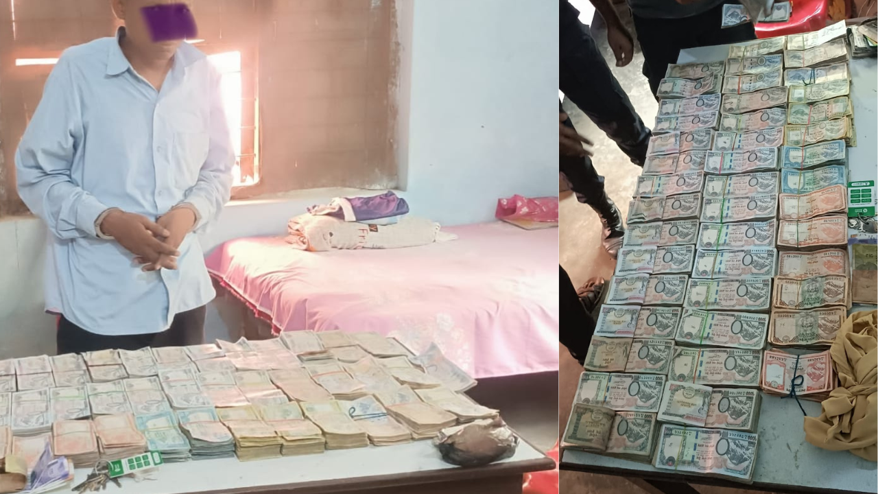 सर्लाहीमा स्रोत नखुलेको ३२ लाख बढी नगदसहित भारतीय नागरिक पक्राउ