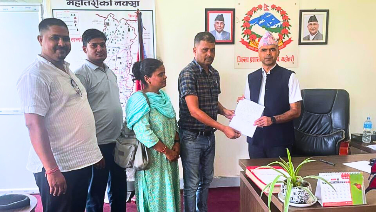 सामाजिक सञ्जालमा पत्रकारमाथि प्रहार, महोत्तरीका पत्रकार संगठन आक्रोशित