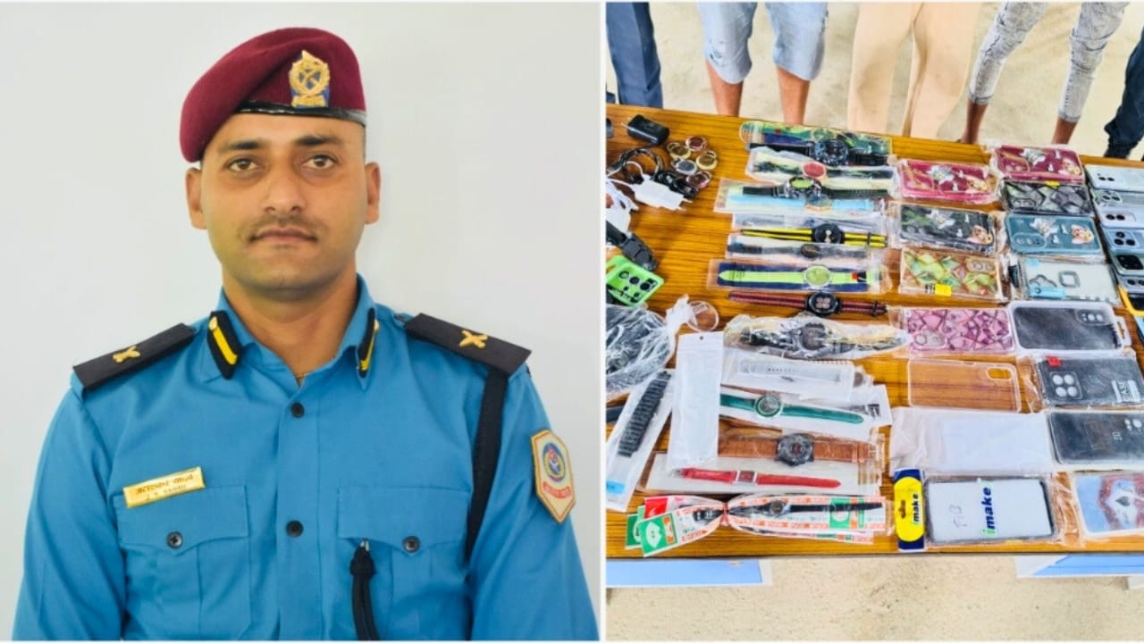 धनुषामा मोबाइल पसल फोडी चोरी गर्ने तीन जनाको गिरोह पक्राउ