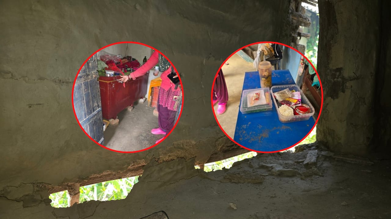 सासापुरमा भिता खनेर चोरी